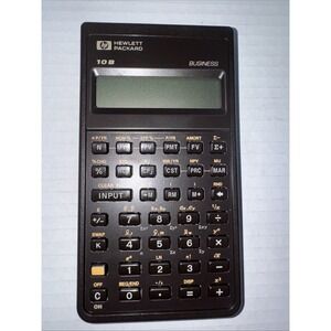 Genuine HP Hewlett Packard 10B Business Calculator (HP10B) With Case